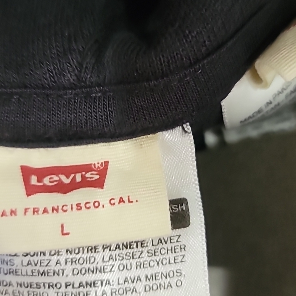 Levi's®Our Mother Graphic Cropped Hoodie Size L - Picture 9 of 14